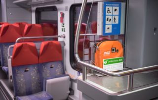 aed w kolejach wielkopolskich