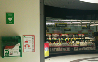 gdzie umieścić aed, galeria handlowa